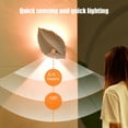 thumbnail image 5 of SSZMDLB under $5 Leaf Shape Bedside Lamp, Motion Sensor Night Light with Remote, Wireless Wall Light for Bedroom, Corridor, Closet, Battery Operation, 5 of 7