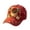 B, variant on GrmtClth Snowman Christmas Baseball Cap Printed Trucker Hat Cute Winter Holiday Costume Accessory Adjustable Red Dad Hat for Adults Festival Wear