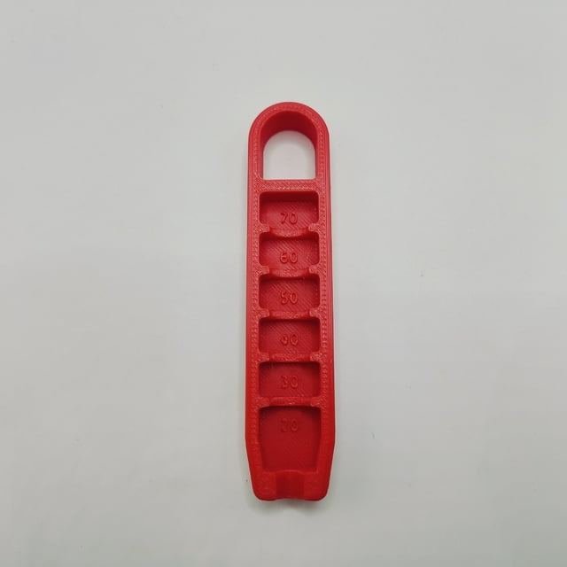 New Cross-Border Creative Golf Tee Lifter 3D Printed Ornament - Perfect Gift Toy for Golf Enthusiasts Red