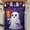 60 x 70, variant on Lotusprinthandmade Funny Spooky Halloween Quilt Bedding Set Fold Hem