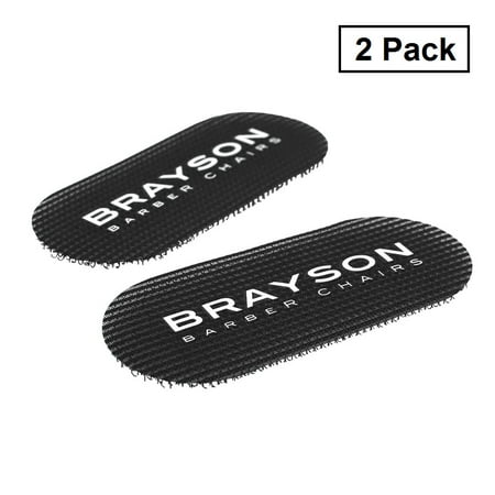 BRAYSON Barber Salon Stylist Hair Gripper Holders 2 Pack Black 4.5