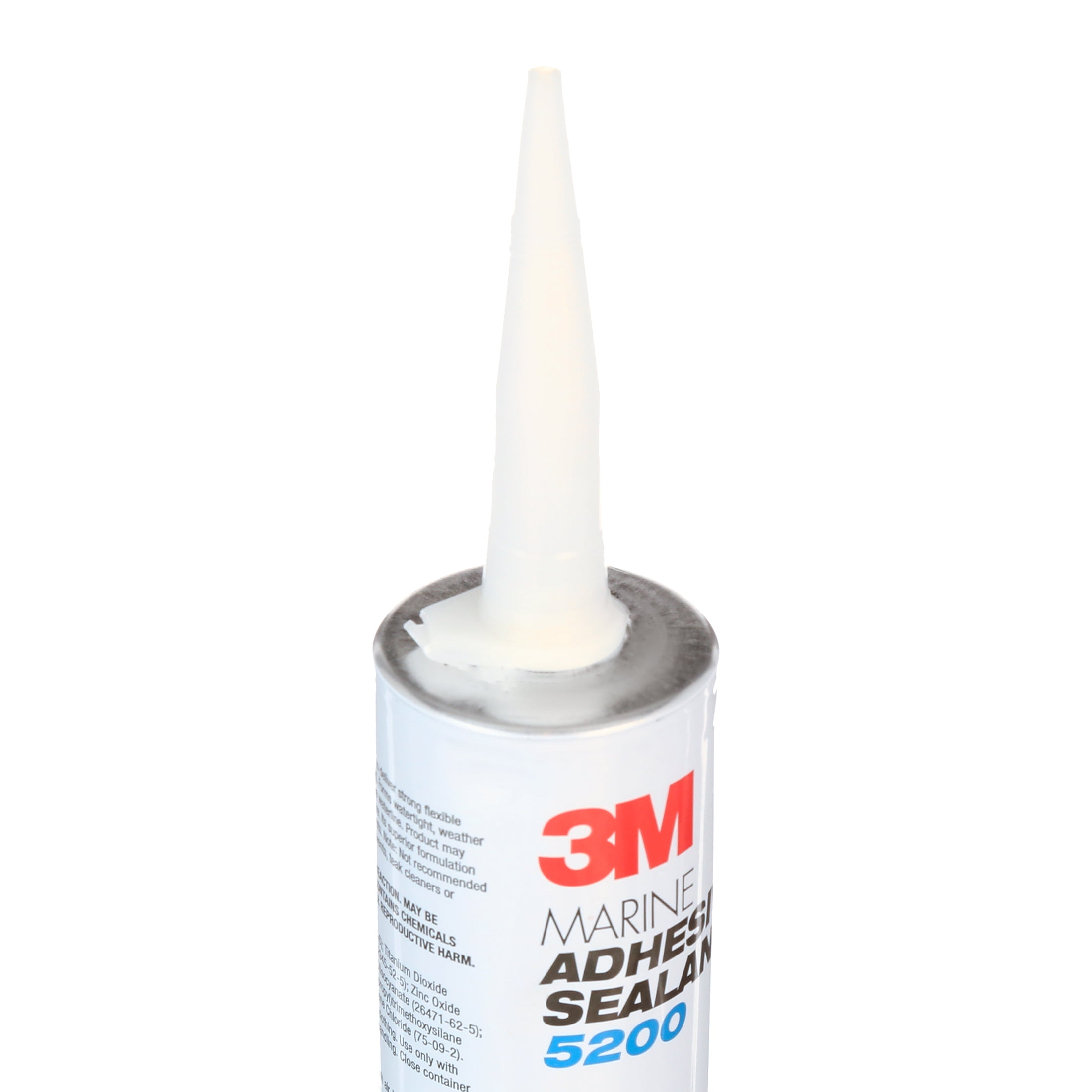 3M Marine Adhesive Sealant 5200,, White, 295 mL, 1 Cartridge, Watertight Bonging/Sealing of Gelcoat