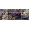 thumbnail image 1 of Ceramic Tile Mural-Charles Courtney Curran Mythology Tile Mural Modern House Remodel. 34" w x 12.75" h using (24) 4.25 x 4.25 ceramic tiles, 1 of 3
