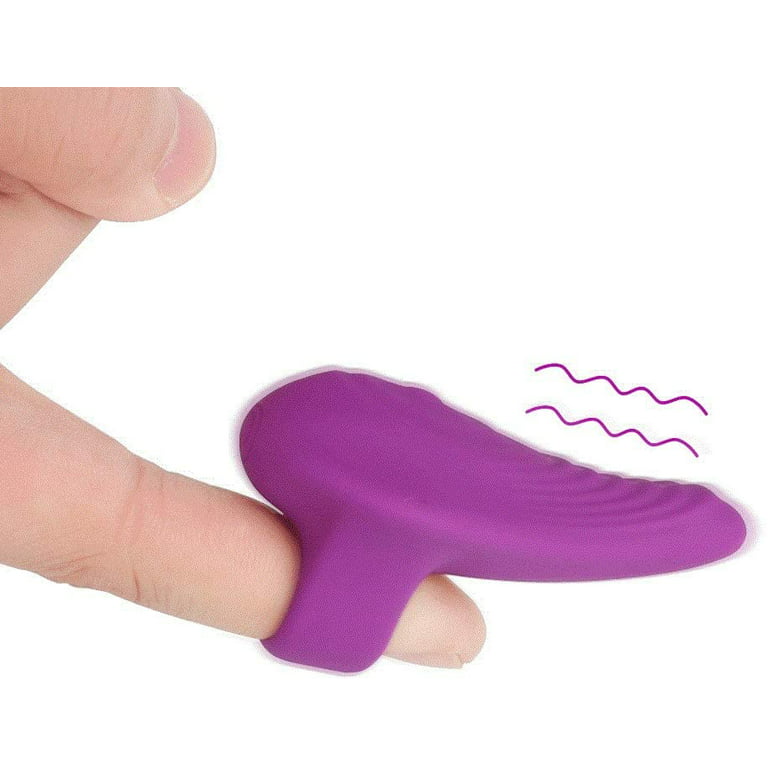 Finger Vibe Vibrator G-spot Clitoral Stimulator Adult Sex Toys for Women,  Couples Finger Sex Toys Vibrating Finger Sex Toys Double Stimulation,  Finger