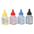thumbnail image 1 of Kit De Recarga De Tóner, Polvo De Tóner De Color De Patrón Transparente, 4 Botellas Para CRG055 CRG054 CRG045 CRG046, 1 of 7