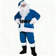 thumbnail image 4 of JHHLSF Santa Claus Outfits for Men Adult Santa Suit - Professional Deluxe Santa Outfit for Christmas Party - 6pc, 4 of 6