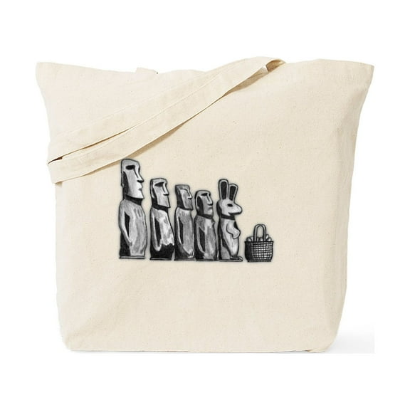 CafePress - Easter Island Tote Bag - Unisex Canvas Tote Bag, Beige, 1-Piece
