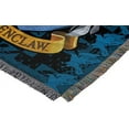 thumbnail image 4 of Harry Potter "Ravenclaw Crest" Woven Tapestry Throw Blanket, 4 of 8