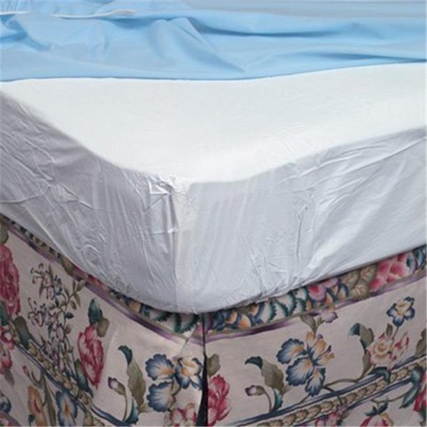 King Contoured Plastic Mattress Protector for Home Beds
