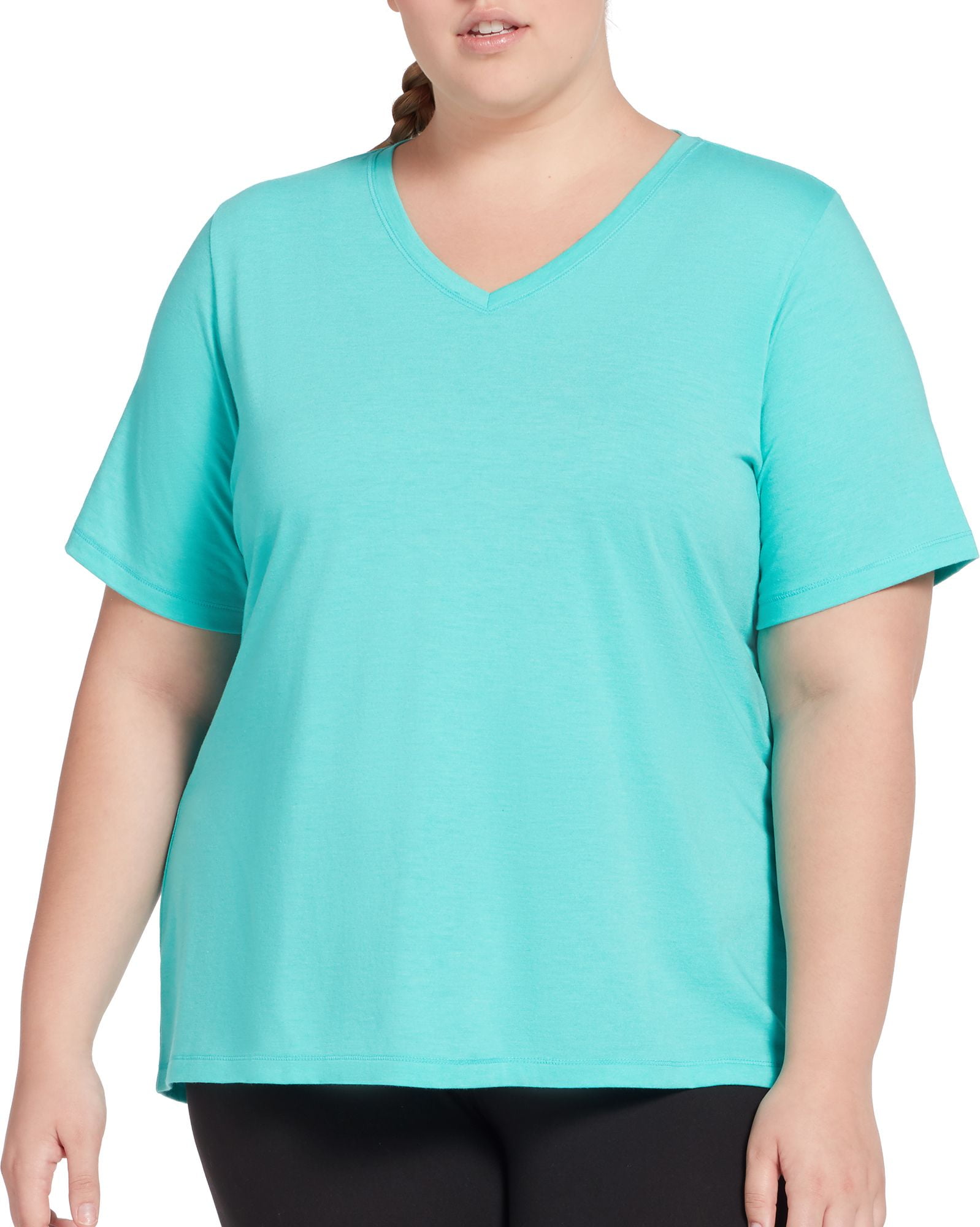 Download DSG Women's Plus Size Core V-Neck T-Shirt - Walmart.com ...