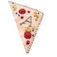 thumbnail image 1 of fastboy Hand Embroidered Corner Bookmark Stylish Addition To Book Collection Sleek Cloth Book Lovers Gift Autumn A, 1 of 6