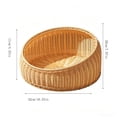 thumbnail image 3 of EGNMCR Tools&Home Improvement Rattan Bed For Indoor CatWicker House Basket With Washable Cushion And Mat For Small Indoor Cats And Dogs cat bed, 3 of 6