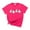 Hot Pink, variant on FASHOFT Valentines Shirts for Womens Summer Tops Funny Love Heart Printed Tees Casual Valentine Gifts Black L