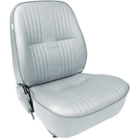 ProCar Pro90 Low Back Recliner Seat - Left Side - Vinyl - Gray