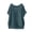 Sky Blue, variant on Staron Summer Tops for Women Casual Loose Batwing Sleeve Shirt Solid Color Round Neck 3/4 Sleeve Blouse, Khaki L