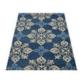 thumbnail image 4 of Rugsotic Carpets Hand Tufted Wool Eco-Friendly Area Rugs - 8'x11', Rectangle, Blue, Modern Contemporary Design, High Pile Handmade Anti Skid Rugs for Living Room, Bed Room (K00661), 4 of 6