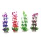thumbnail image 4 of Decoración de plantas de acuario simulación hermosas plantas artificiales para peceras fácil limpieza 4 piezas de base de cerámica colorida para acuario de oficina ANGGREK Otros, 4 of 8