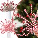 thumbnail image 4 of Decoración para árbol de Navidad, campanas de caramelo rojas y blancas, cuentas, ramas rizadas, adornos navideños, guirnalda, jarrón, decoración para el hogar, oficina, regalo para fiesta, 4 of 5
