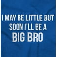 thumbnail image 2 of May Be Little But Soon a Big Bro Youth T Shirt Tee Boys Infant Toddler Brisco Brands 18M, 2 of 5
