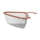 thumbnail image 1 of Cesta de drenaje en forma de cisne, cesta coladora triangular para fregadero, filtro de acero inoxidable, escurridor de alimentos, rejilla de cocina, Marrón, 1 of 9