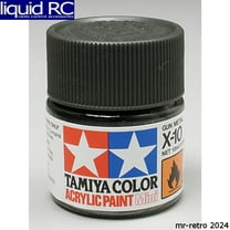Tamiya Models X-10 Mini Acrylic Paint, Gun Metal
