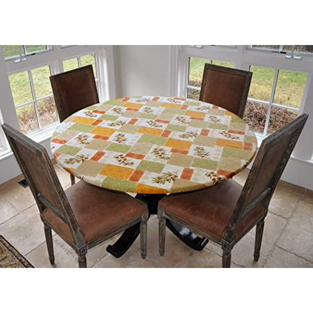 Covers For The Home Deluxe Elastic Edged Flannel Backed Vinyl Fitted