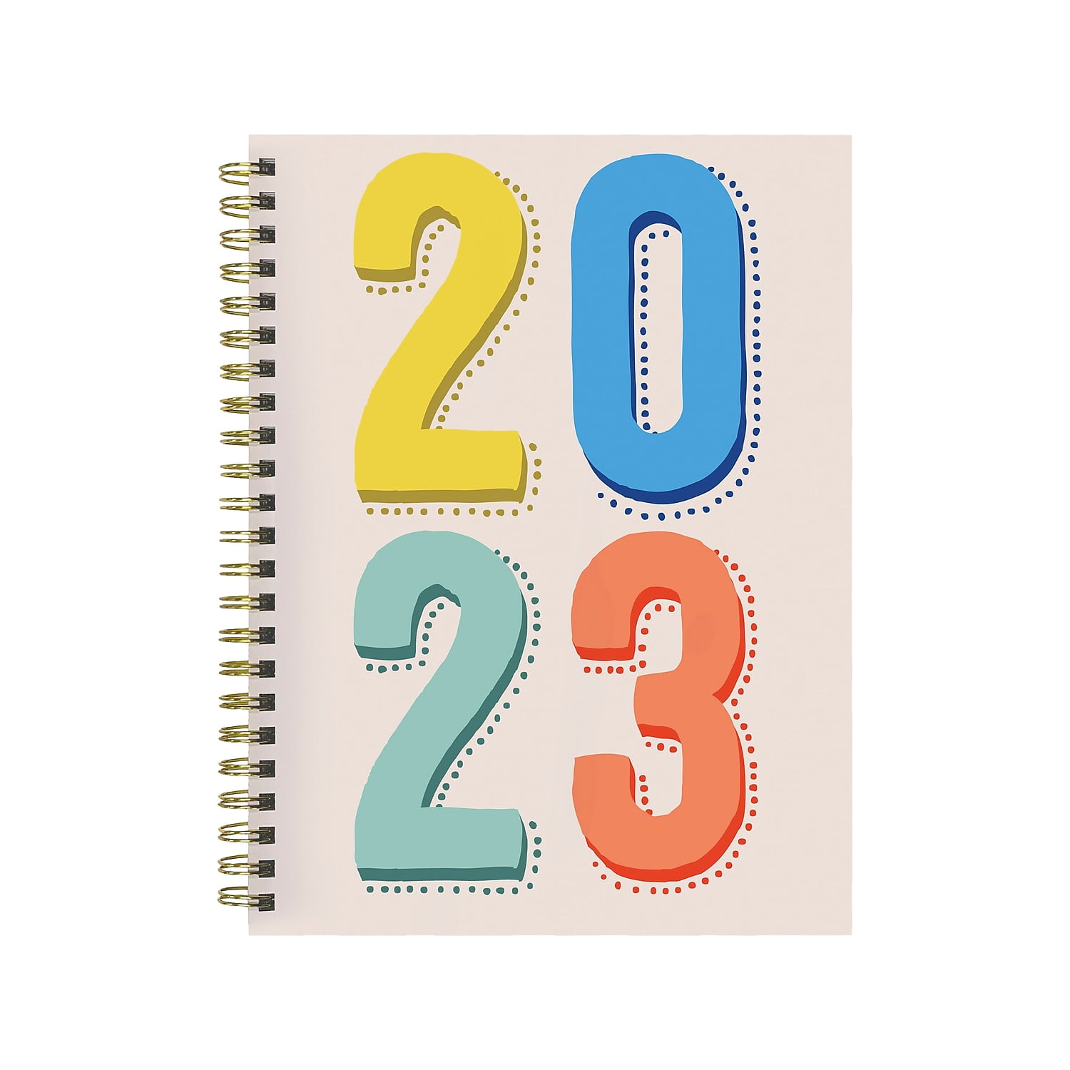 2023 TF Publishing Big & Loud Year 6.5'' x 8'' Weekly & Monthly Planner Multicolor (MWM-23-9218)