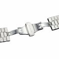 thumbnail image 5 of Steel Watch Band Strap Bracelet 18.5CM/7.28" Length, 5 of 13