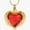 Red, variant on Cremation Jewelry Angel Wing Heart Urn Pendant Necklaces for Women Crystal Birthstone Urns for Human Ashes Memorial Locket Keepsake Ashes Jewelry