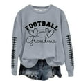 thumbnail image 2 of mfyjkho Tops De Moda Para Mujer, Blusa Holgada Sin Capucha De Manga Larga Con Estampado Informal Para Mujer Tops Y Blusas Para Mujer M, 2 of 4