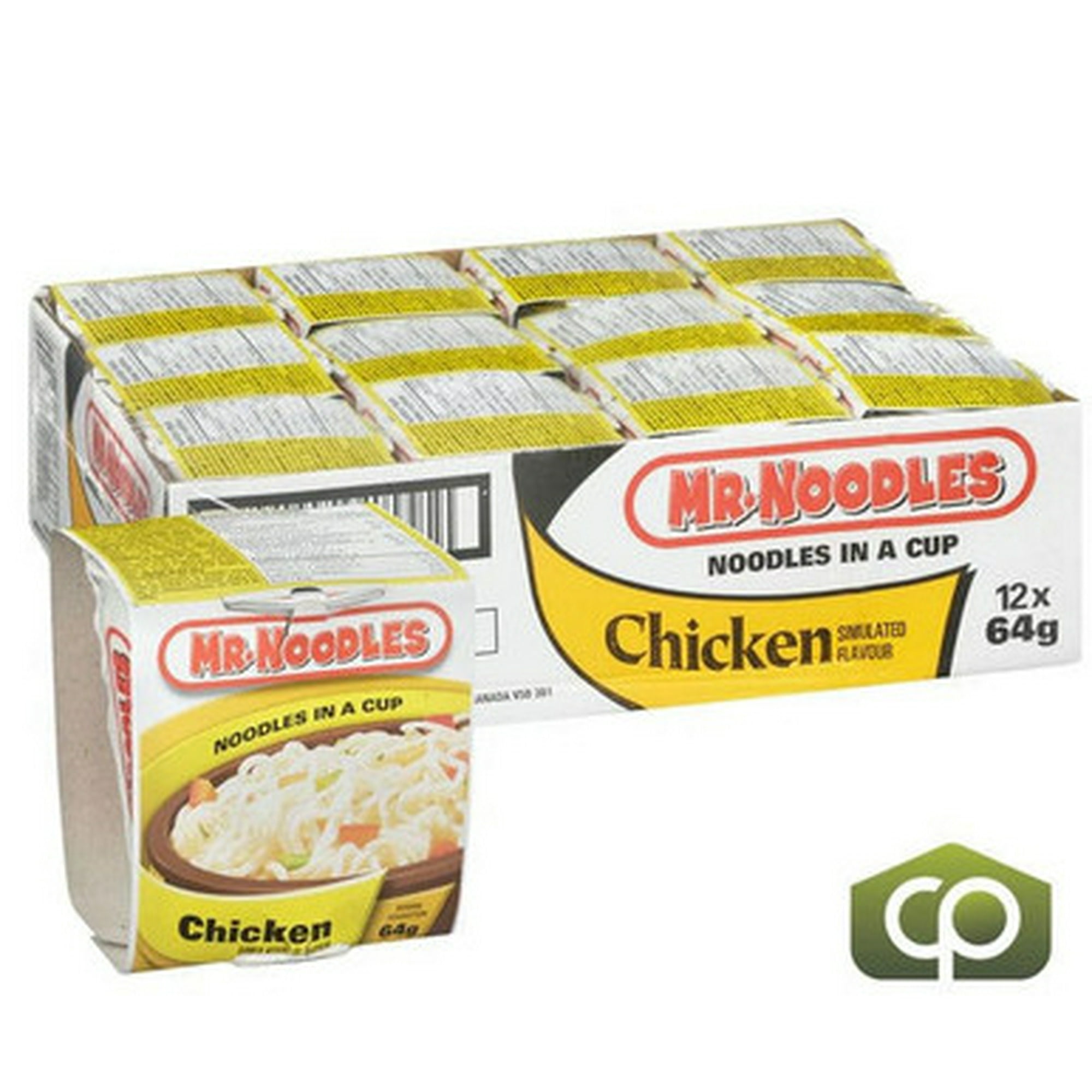 Mr Noodles Instant Chicken Noodle Soup Mix, 64 g (12 Pack