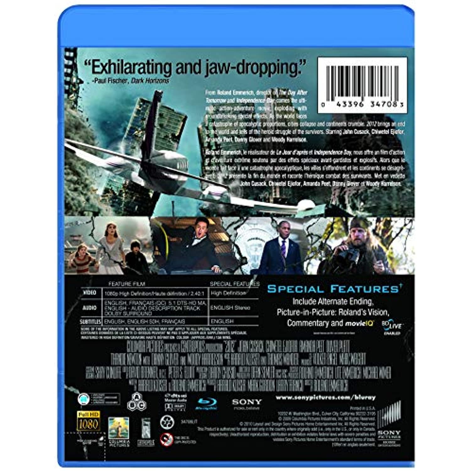 2012 (Blu-ray) (Bilingue)