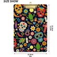 thumbnail image 3 of FMSHPON Chili Cactus Skull Clipboard Hardboard Wood Nursing Clip Board and Pull for Standard A4 Letter 13x9 inches, 3 of 5