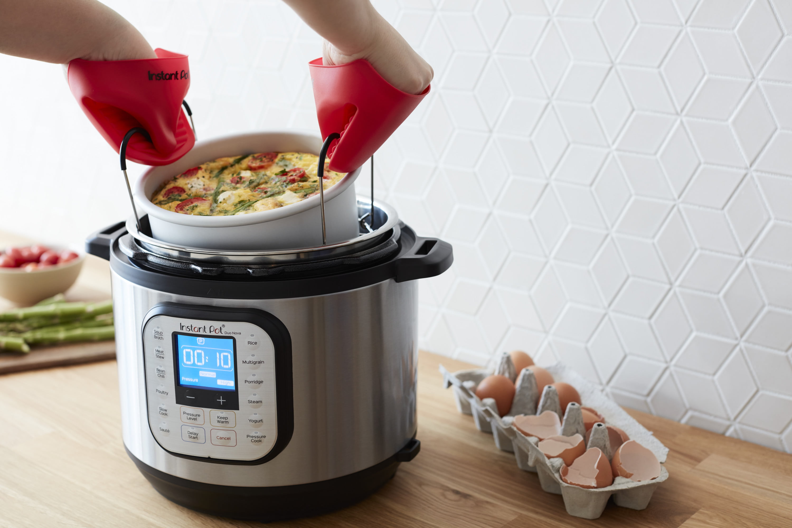 0600155568532 Instant Pot Duo Mini 7-in-1 Electric Pressure Cooker, Slow  Cooker, Rice Cooker, Steamer, Saute, Yogurt Maker, and Warmer, 3 Quar