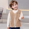 thumbnail image 2 of Huowey Baby Vests For Fall Wear Children Clothing Fashion Plus Thick Vest For Coat For Baby Birthday Dailywear, 2-3 Years, 2 of 7
