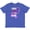 Retro Heather Royal, variant on Inktastic Alzheimers Awareness I Wear Purple For My Mom Youth T-Shirt