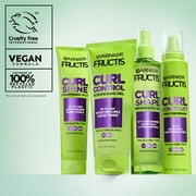 Garnier Fructis Style Curl Scrunch Controlling Hair Gel for Curly Hair, 6.8 fl. oz.