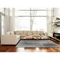 thumbnail image 2 of Feizy Manoa Transitional Geometric, Gray/Silver, 8' x 11' Area Rug Sheen Fade Resistant Mid-Century Modern Floor Rug for Living room Bedroom, 2 of 5