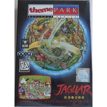 New Atari Jaguar - Theme Park 64 Bit (Best Atari Jaguar Games)