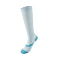 thumbnail image 2 of Compression Socks for Nurses, Cute Compression Socks Women, Compression Socks for Women - Knee High, Best Support for Nurses, Athletic, Running, Travel & Recovery, Light Blue, 2 of 8