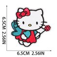 thumbnail image 1 of Cartoon Cute KT Cat Hello Kitty Applique For DIY Sew on Child Clothes jacket Hat Ironing Patches Jeans Embroidered Sticker FGS, 1 of 7