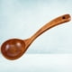 thumbnail image 4 of EeaseMX Cuchara sopera de madera estilo chino con mango largo, para arroz, azúcar, sal, condimentos, utensilios de cocina (marrón claro), 4 of 7