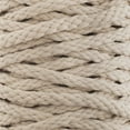 thumbnail image 2 of John Bead Braided Macrame Cord 6mm 70yd Beige, 2 of 6