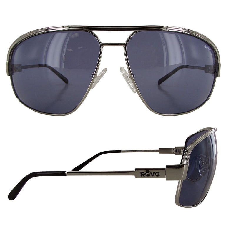 Revo Unisex RBV-1002 Aviator Sunglasses, Serilium Lens  display picture 2