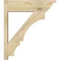 thumbnail image 3 of Ekena Millwork 8"W x 28"D x 32"H Balboa Rough Sawn Traditional Outlooker, Douglas Fir, 3 of 4