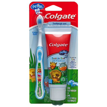Colgate My First Baby and Toddler Toothpaste and (Best Toothpaste To Prevent Tooth Decay)