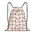 thumbnail image 1 of Saiise Cartoon Koala Bear Pattern Sports Drawstring Backpack - String Swim Gym Bag with Wet Proof Pocket for Women&Men-Small, 1 of 6