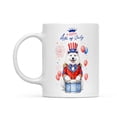 thumbnail image 2 of Happy 4th of July Patriotic Samoyed Marching Band Uniform Balloons Fireworks Mug Siberian Sammy Dog Lover Coffee Tea Cup - 13009, 2 of 4