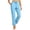Sky Blue, variant on Yoga Pants for Women Loose Straight Drawstring Waist Sporty Casual Workout Elastic Leggings Long Pants
