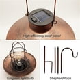 thumbnail image 3 of Solarlaterne Fr Auen,gartendeko Hngend Vintage Metall Solarleuchten Gartenleuchte Mit Warmen Led-lampen Fr Outdoor Garten Hof Terrasse Baumdekoration,, 3 of 5
